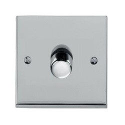 Heritage Dimmer 1G 400W P/Chrome