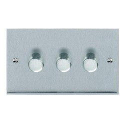 Heritage Dimmer 3G 400W S/Chrome