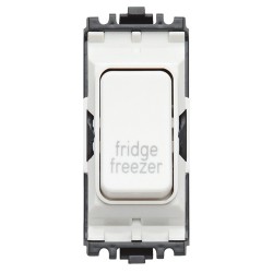 MK Logic Grid Switch 20 Amp DP Fridge Freezer