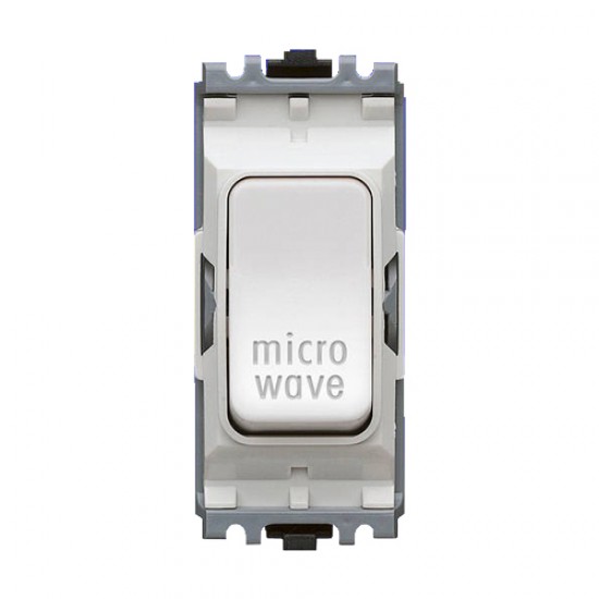 MK Logic Grid Switch 20 Amp DP Microwave