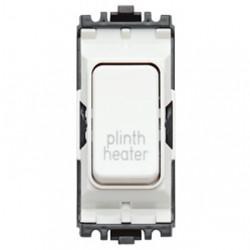 MK Logic Grid Switch 20 Amp DP Plinth Heater