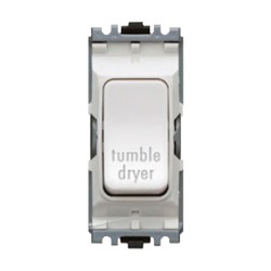 MK Logic Grid Switch 20 Amp DP Tumble Dryer