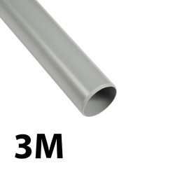 Polypipe Soil Pipe 3M Grey 82mm