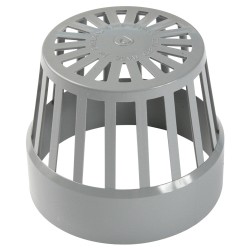 Polypipe Soil Vent Teminal 110mm Grey