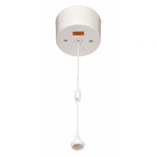 Pull Cord Switch White 16Amp Neon