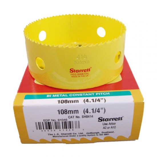 Starrett Hole Saw Blade 108mm 4 1/4