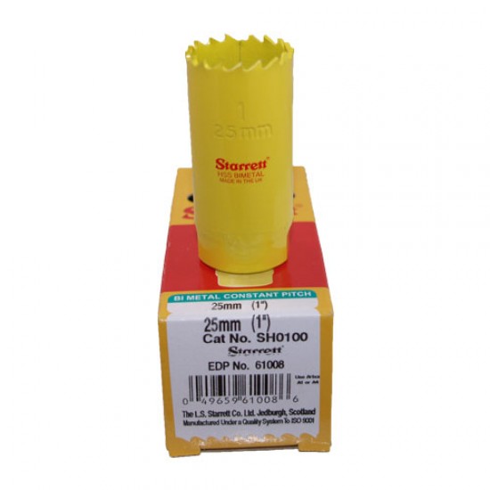 Starrett Hole Saw Blade 25mm 1