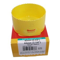 Starrett Hole Saw Blade 83mm 3 1/4