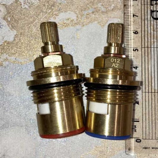 Tap Valve Ceramic Cartridge Pair A2 3/4