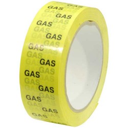 Warning Tape Yellow Gas