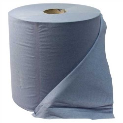 Blue Centre Feed 2 Ply Paper Rolls 140 Mtr