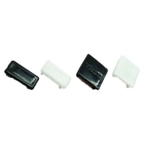 Channel End Cap PVC Black 41 x 41