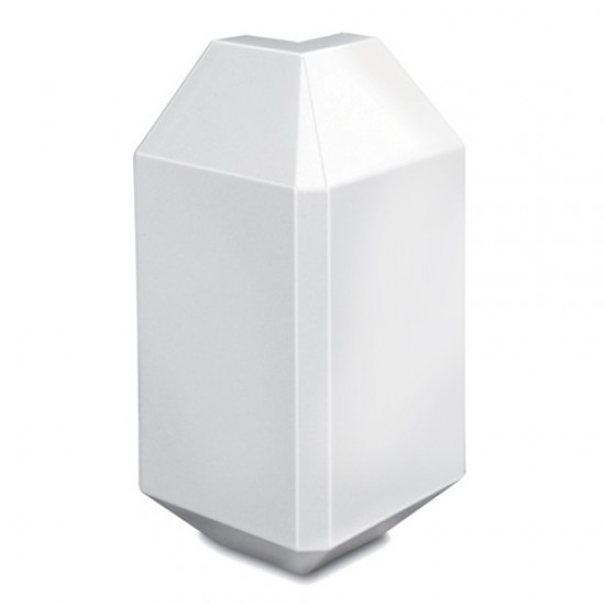 Univolt PVC Skirting Chamfered External Bend