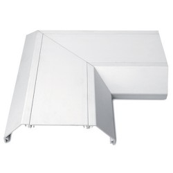 Univolt PVC Skirting Chamfered Flat Angle