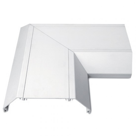 Univolt PVC Skirting Chamfered Flat Angle