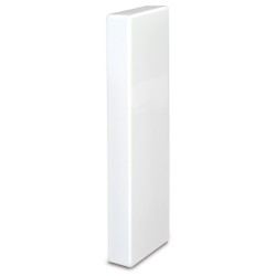 Univolt PVC Skirting Square Edge Stop End