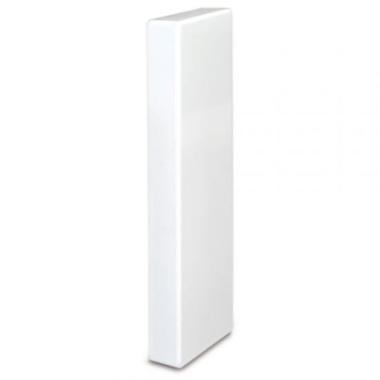 Univolt PVC Skirting Square Edge Stop End