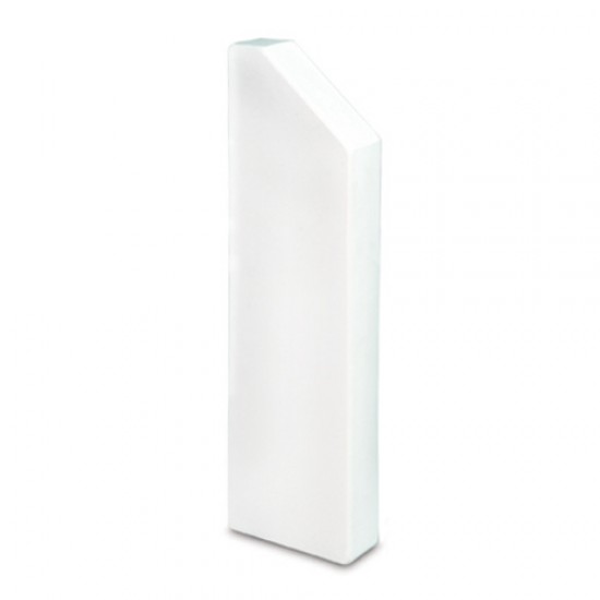 Univolt PVC Skirting Semi Chamfered Left Stop End