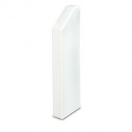 Univolt PVC Skirting Semi Chamfered Right Stop End