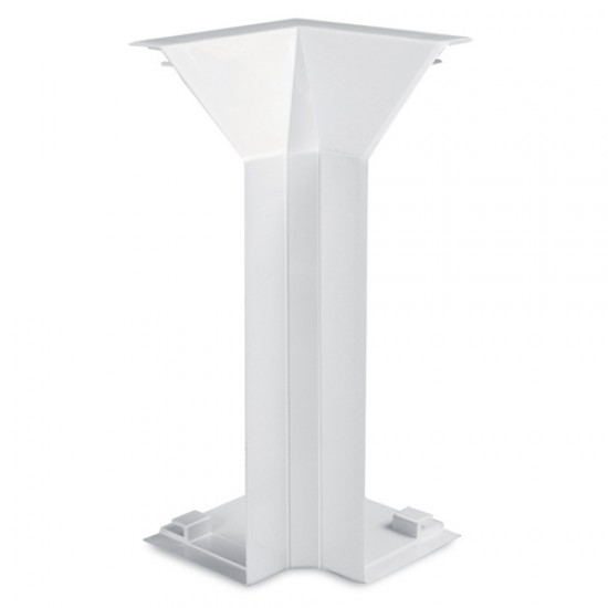 Univolt PVC Skirting Semi Chamfered Internal Bend