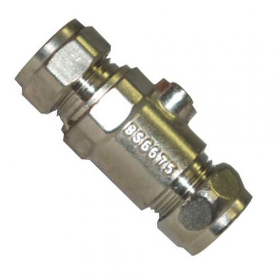 Isolating Valve 22mm C/P Heavy Pattern