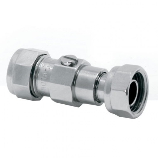 Isolating Service Valve C/P 22mm 3/4