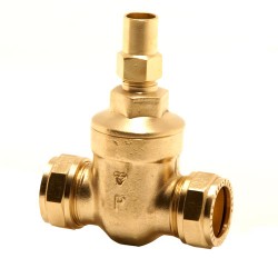 Gate Valve 15mm Lockshield