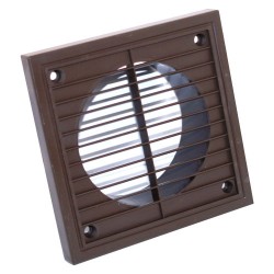 Fixed Grille Brown 125mm