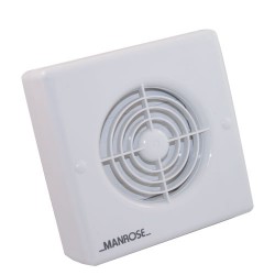 Manrose Fan Automatic Low Voltage 100mm