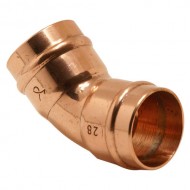 Pre-Soldered Elbow Obtuse 28mm