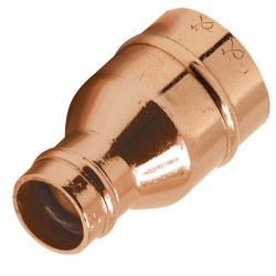 Pre-Soldered Coupling Reducer 22mm x 15mm