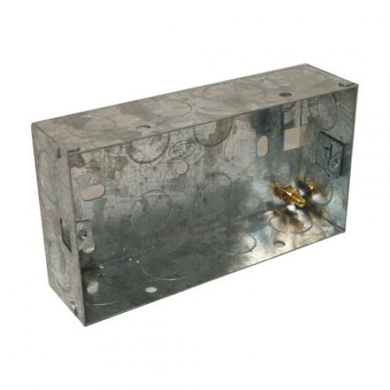 Double Metal Back Box 35mm