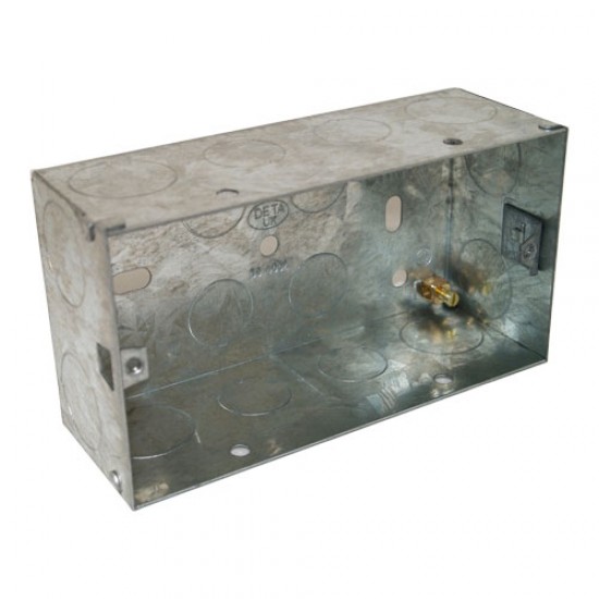Double Metal Back Box 47mm