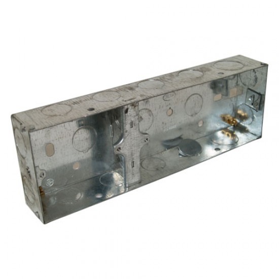 Double and single Metal Back Box 35mm