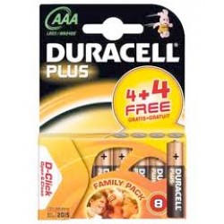 Duracell Pack of Multi AAA Batteries