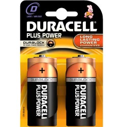 Duracell Pack of 2 Size D Batteries