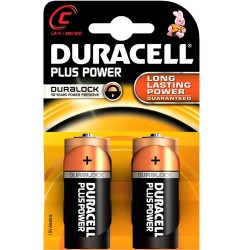 Duracell Pack of 2 Size C Batteries