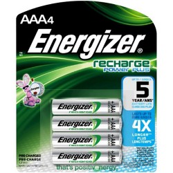 Battery AAA Pack of 4 Rechargeable