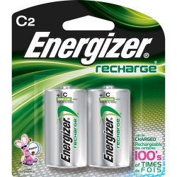 Battery C Type Pack of 2 Rechargeable