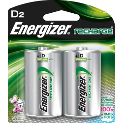Battery D Type Pack of 2 Rechargeable