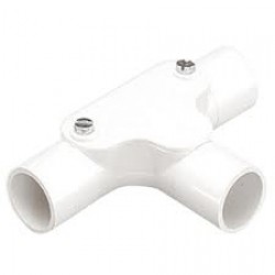 Univolt PVC 25mm Inspection Tee White