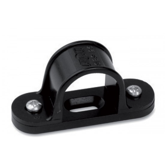 Univolt PVC 25mm Spacer Bar Saddle Black