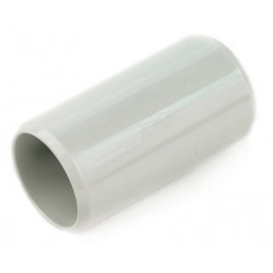 Univolt PVC 25mm Coupling White