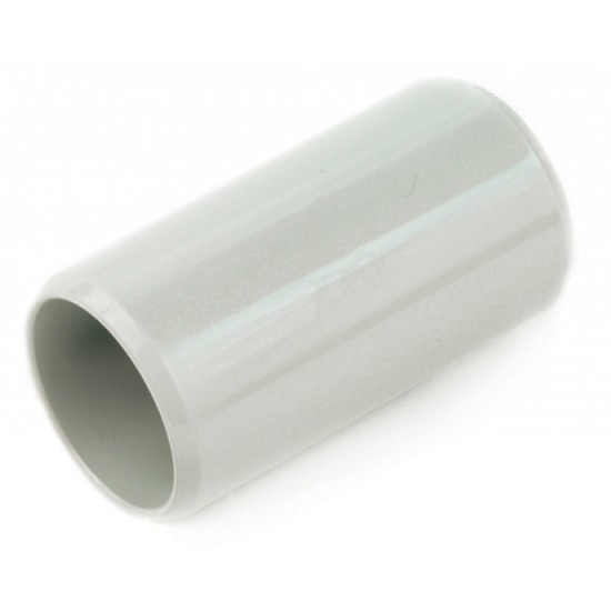 Univolt PVC 25mm Coupling White