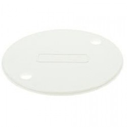 Univolt PVC 16-25mm Circular Box Lid White