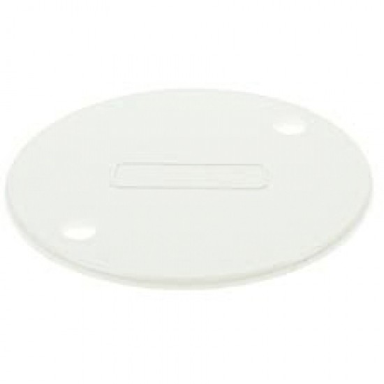 Univolt PVC 16-25mm Circular Box Lid White