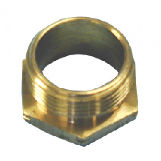 Brass Bush Male Short 20mm