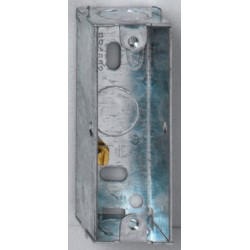 MK Single Architrave Steel Back Box