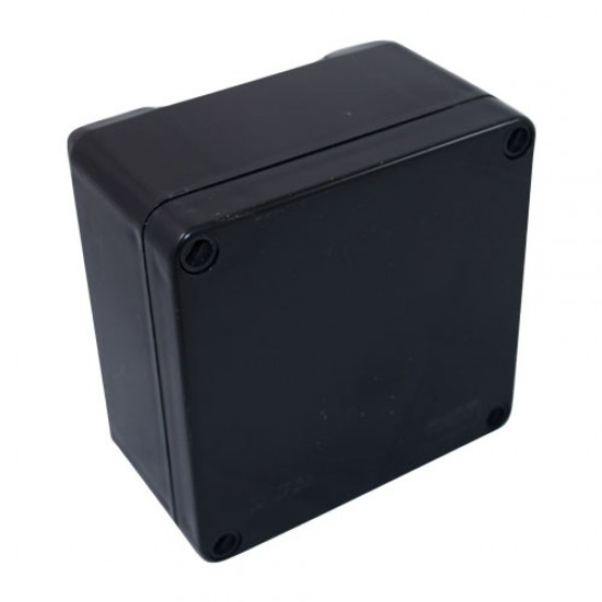 Univolt PVC Enlosure IP65 Black 105 x 105 x 64mm