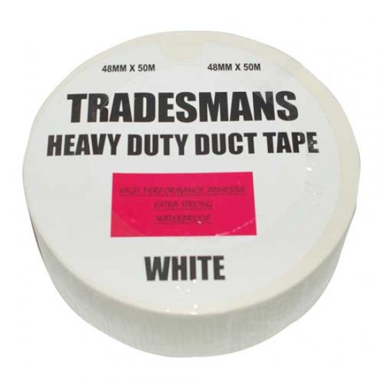 Duct Tape 50M White Extra Strong